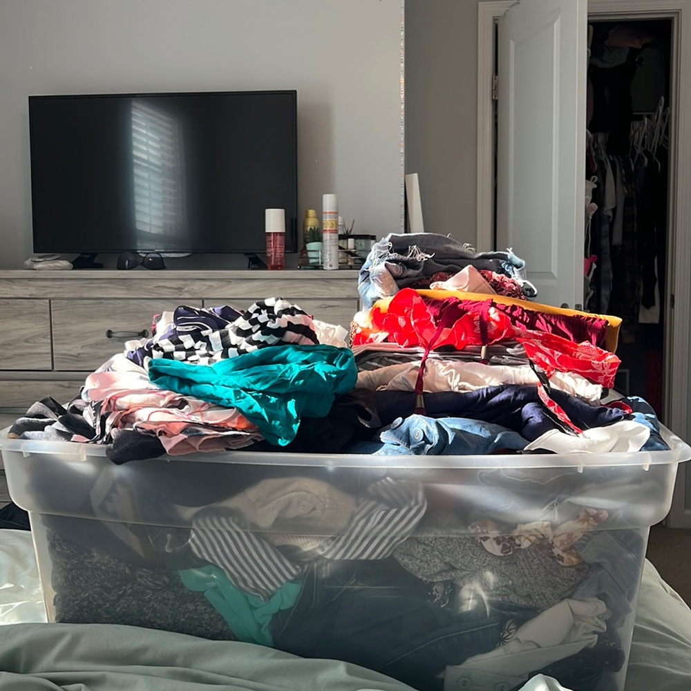 A lot of clothing!